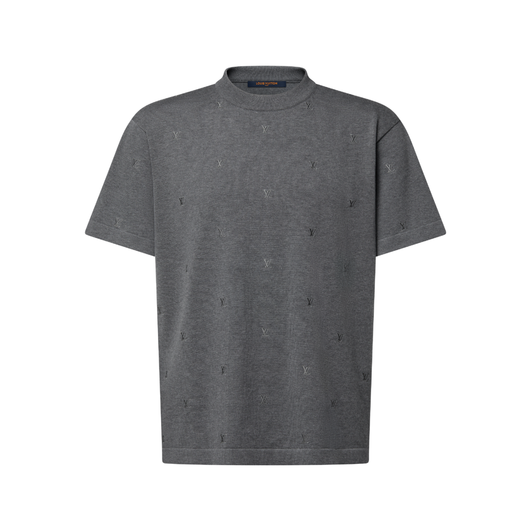 LV ブラゾン エンブロイダリー ショートスリーブクルーネック ｜ルイ